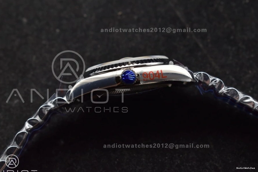 V5 Dial Best 904L (Gain Weight) on Steel Blue President Crystal 36 676 DayDate Edition QF Bracelet SS vr3255 Affordable 0315